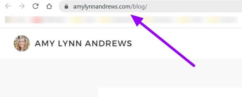 Launch a blog with your own name