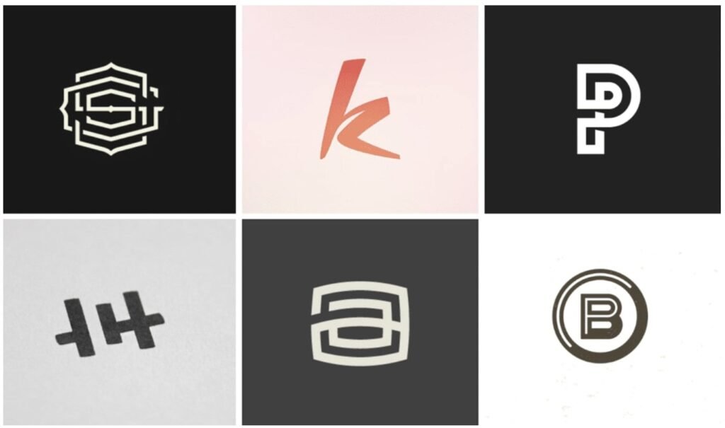 Monogram logo examples