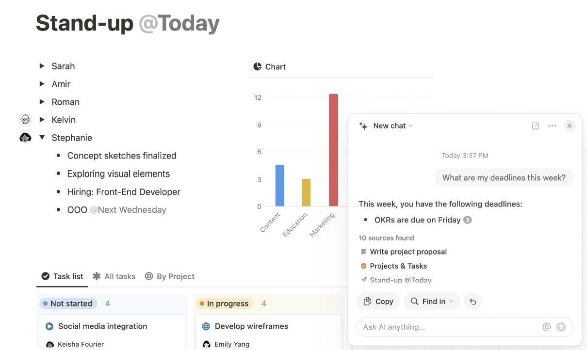 Notion is an Airtable competitor with user-friendly all-in-one workspace  