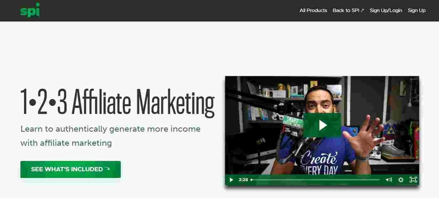 1 2 3 Affiliate marketing course