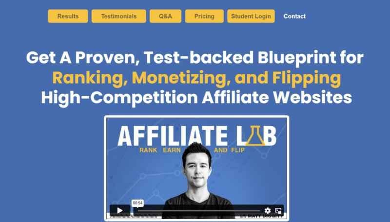 Affiliate lab course