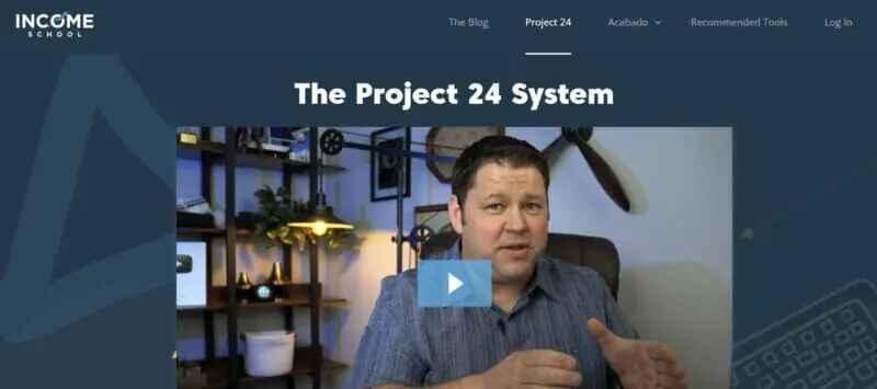 Project 24 course to learn affiliate marketing