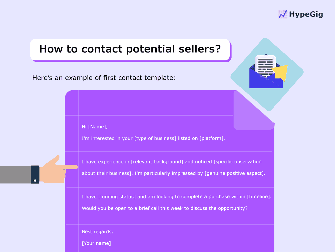 first-contact-template-example Example of a first contact template