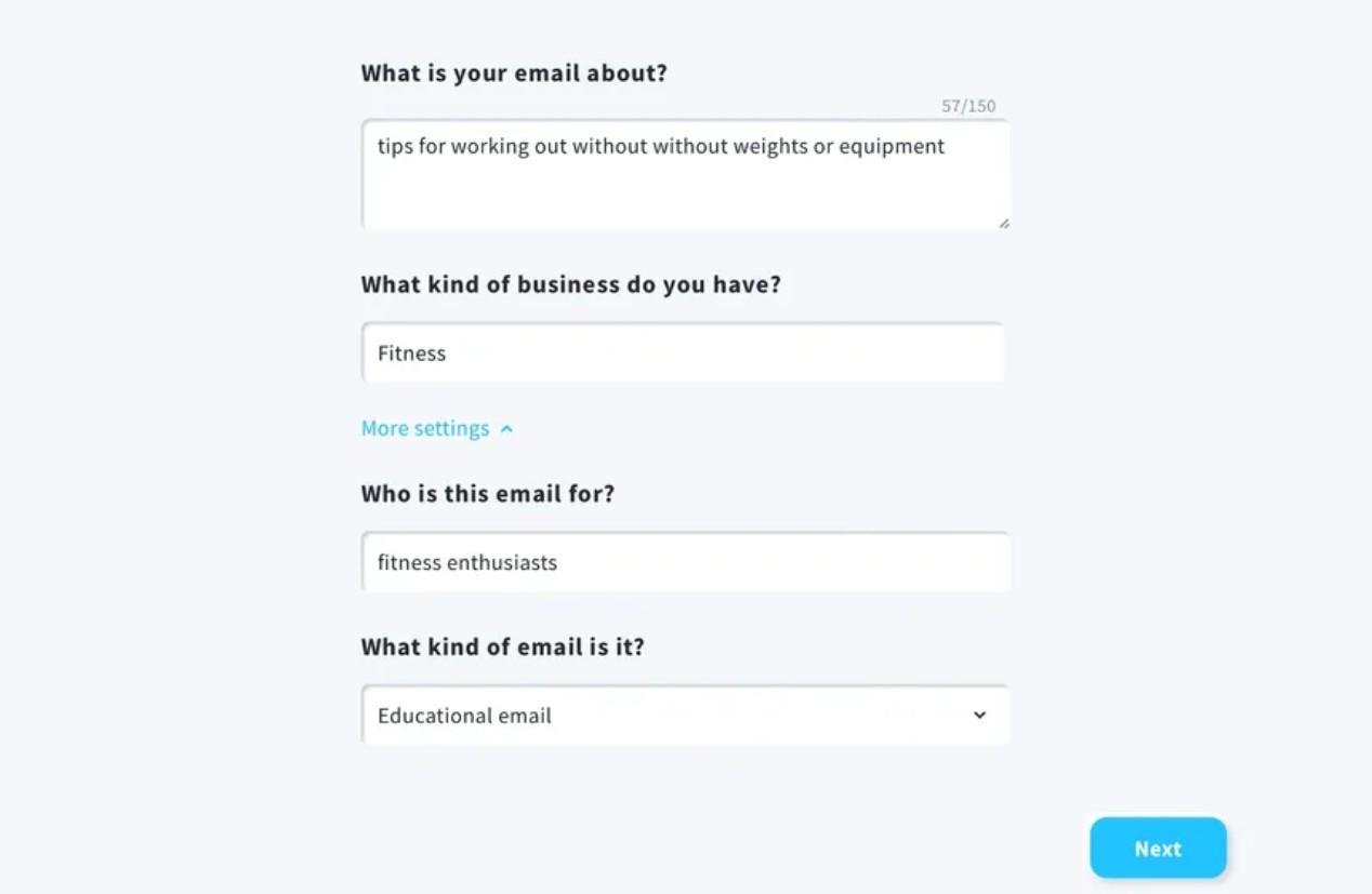 getresponse-ai-email-generator AI email generator in GetResponse