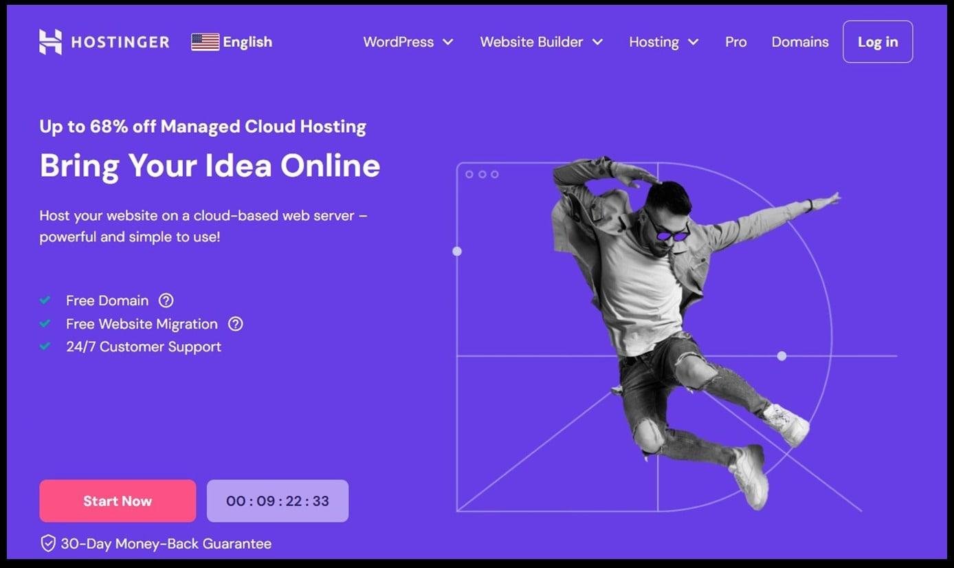hostinger-cloudways-alternative Website of Hostinger similar to Cloudways