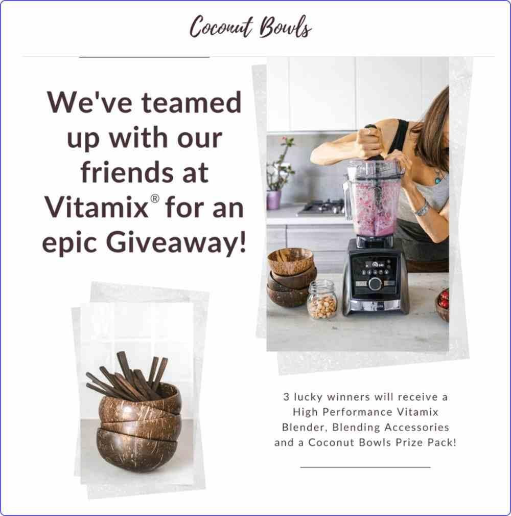 Giveaway contest by Coconut Bowls to enhance brand awareness
