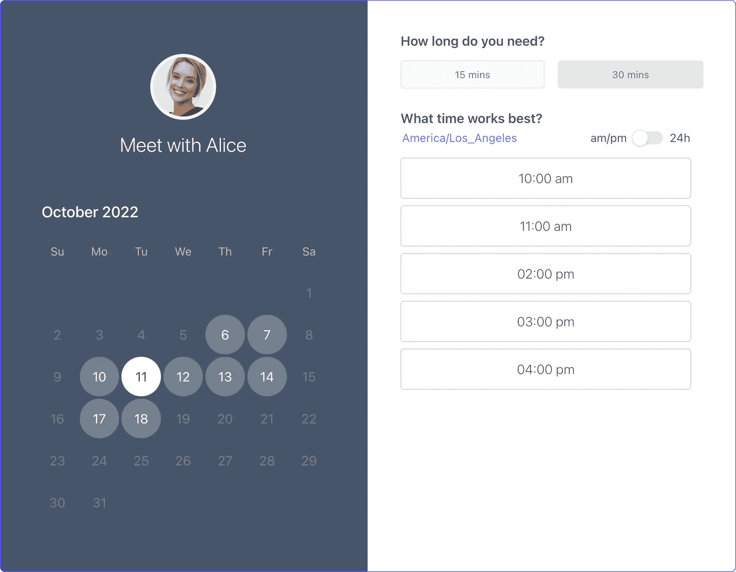 Scheduler to book meeting in a Doodle replacement called Koalendar 