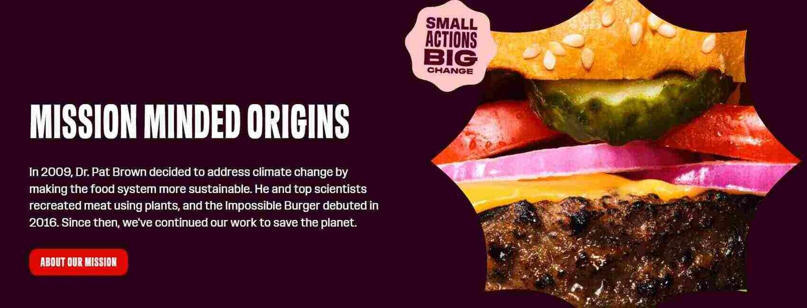 impossible-foods-personal-connection Origin story highlighting how personal connection led to the start of Impossible Foods