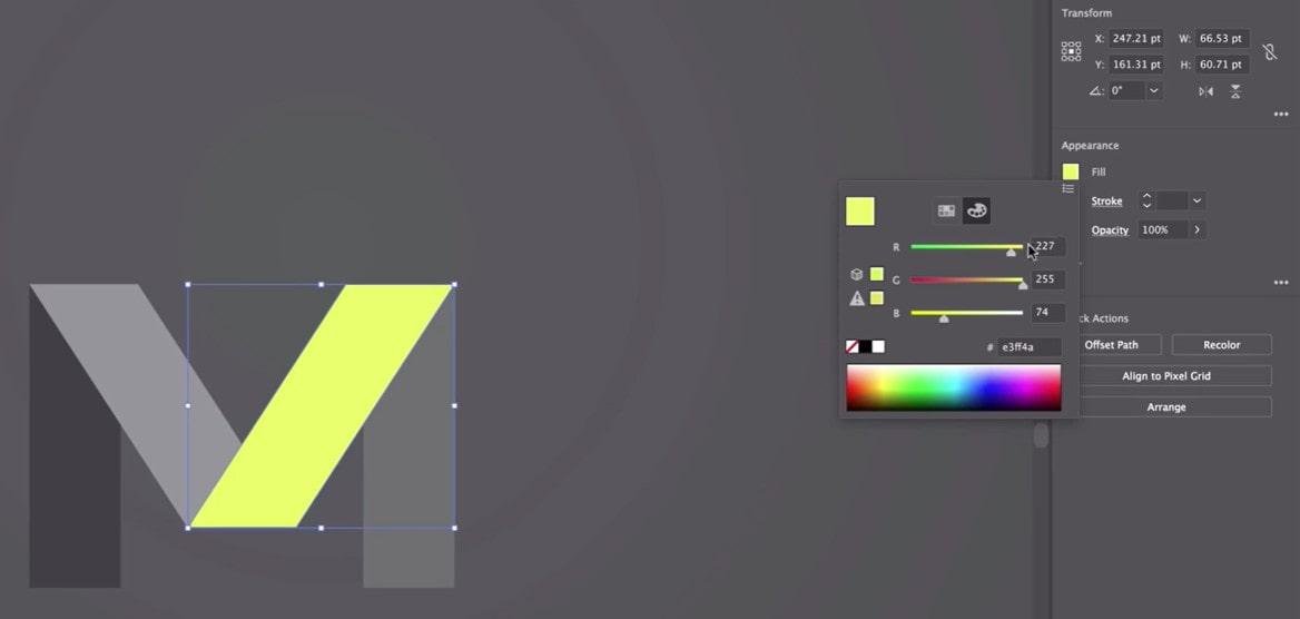 Color tool which is a crucial feature covered in this aqaAdobe Illustrator review