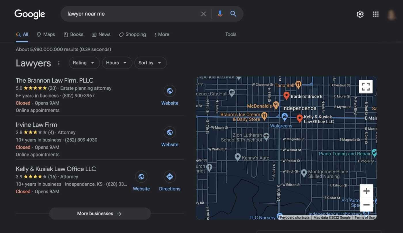 google-search-right-people Local business marketing on Google to bring the right people to your website